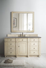 Load image into Gallery viewer, Bristol 60&quot; Single Vanity, Vintage Vanilla, w/ 3 CM Grey Expo Quartz Top James Martin Vanities