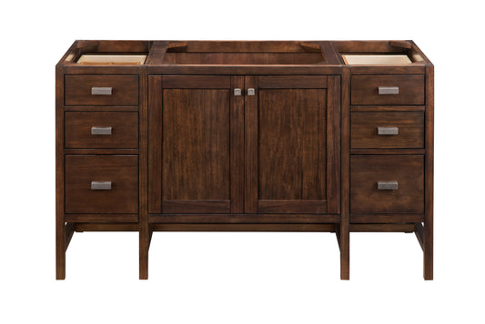 Bathroom Vanities Outlet Atlanta Renovate for LessAddison 60" Single Vanity Cabinet , Mid Century Acacia, w/ 3 CM Carrara White Top