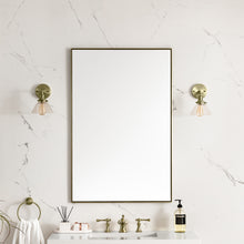 Load image into Gallery viewer, Rohe 26&quot; Mirror, Champagne Brass James Martin Vanities