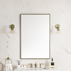 Rohe 26" Mirror, Champagne Brass James Martin Vanities