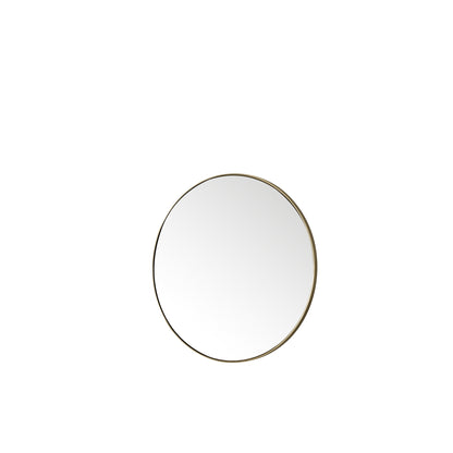 Rohe 30" Round Mirror, Champagne Brass James Martin Vanities