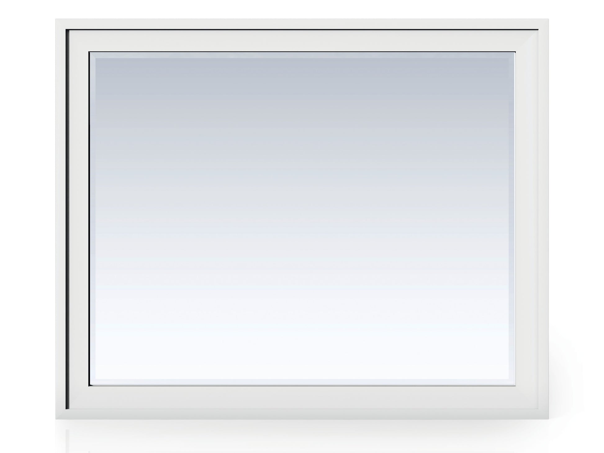 Bathroom Vanities Outlet Atlanta Renovate for LessAddison 48" Rectangular Mirror, Glossy White