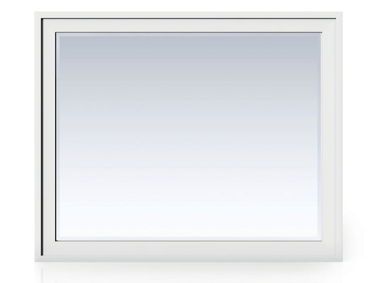 Bathroom Vanities Outlet Atlanta Renovate for LessAddison 48" Rectangular Mirror, Glossy White