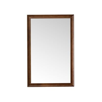Glenbrooke 26" Mirror, Mid-Century Walnut James Martin Vanities