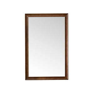 Glenbrooke 26" Mirror, Mid-Century Walnut James Martin Vanities
