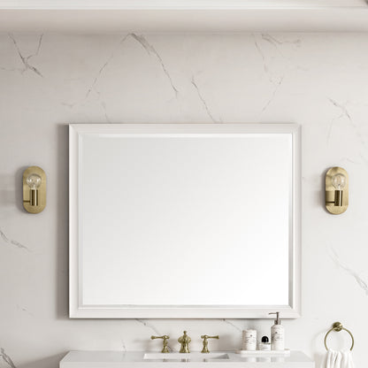 Glenbrooke 48" Mirror, Bright White James Martin Vanities