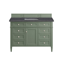 Load image into Gallery viewer, Brittany 48&quot; Single Vanity, Smokey Celadon w/ 3CM Charcoal Soapstone Top James Martin Vanities