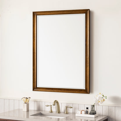 Glenbrooke 30" Mirror, Country Oak James Martin Vanities