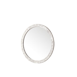 Bathroom Vanities Outlet Atlanta Renovate for LessCallie 30" Round Mirror, White Mother of Pearl