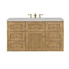 Load image into Gallery viewer, Laurent 48&quot; Single Vanity, Light Natural Oak w/ 3CM Eternal Serena Top James Martin Vanities