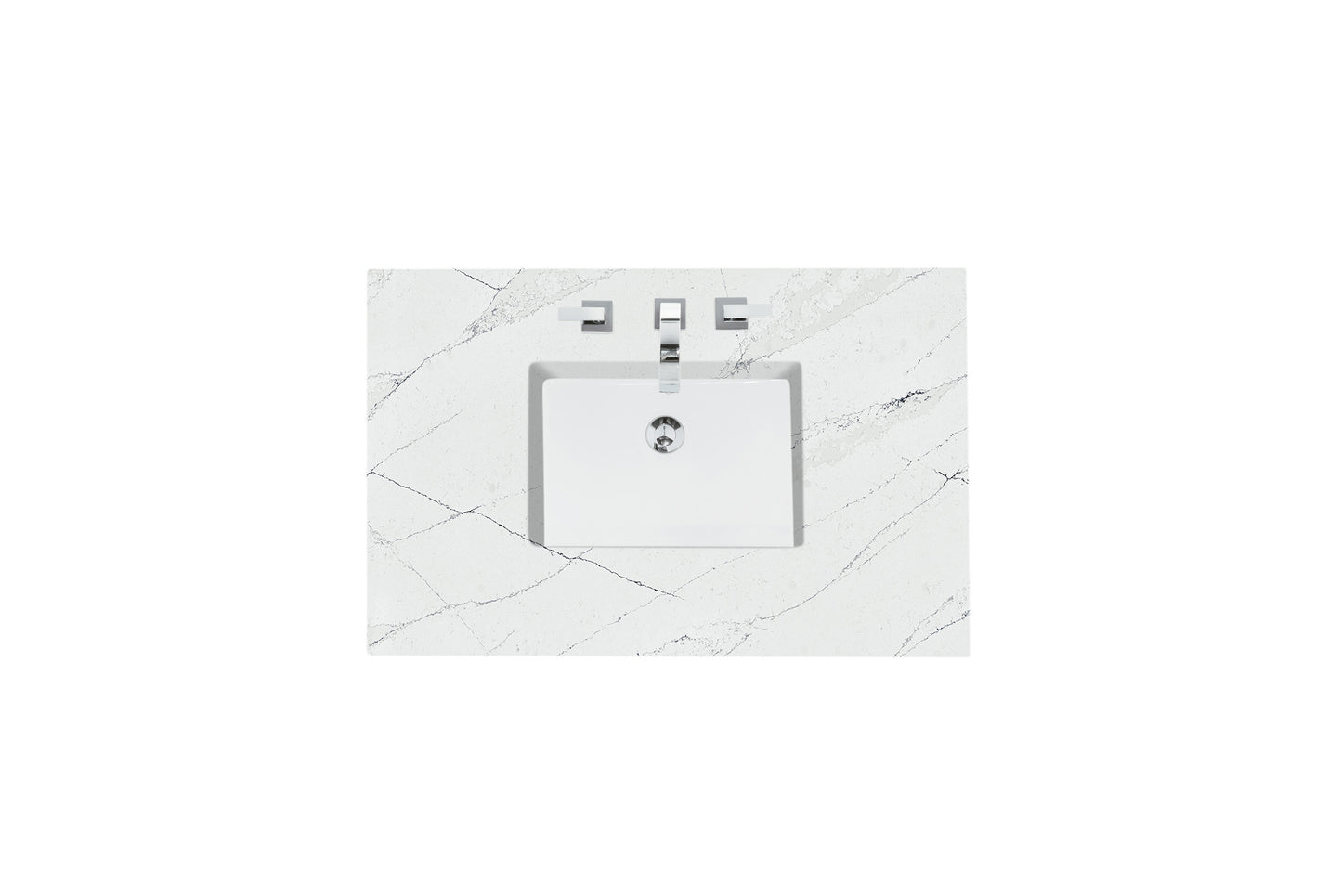 Bathroom Vanities Outlet Atlanta Renovate for Less36" Single Top, 3 CM Ethereal Noctis Quartz w/ Sink
