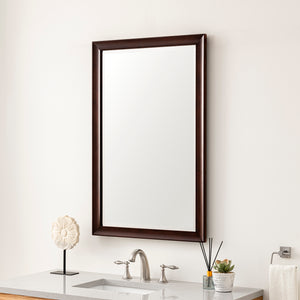 Glenbrooke 26" Mirror, Burnished Mahogany James Martin Vanities