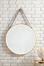 Load image into Gallery viewer, Annapolis 27.6&quot; Round Anti-Fogging LED Mirror, Brushed Gold James Martin Vanities