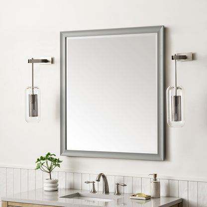 Glenbrooke 36" Mirror, Urban Gray James Martin Vanities