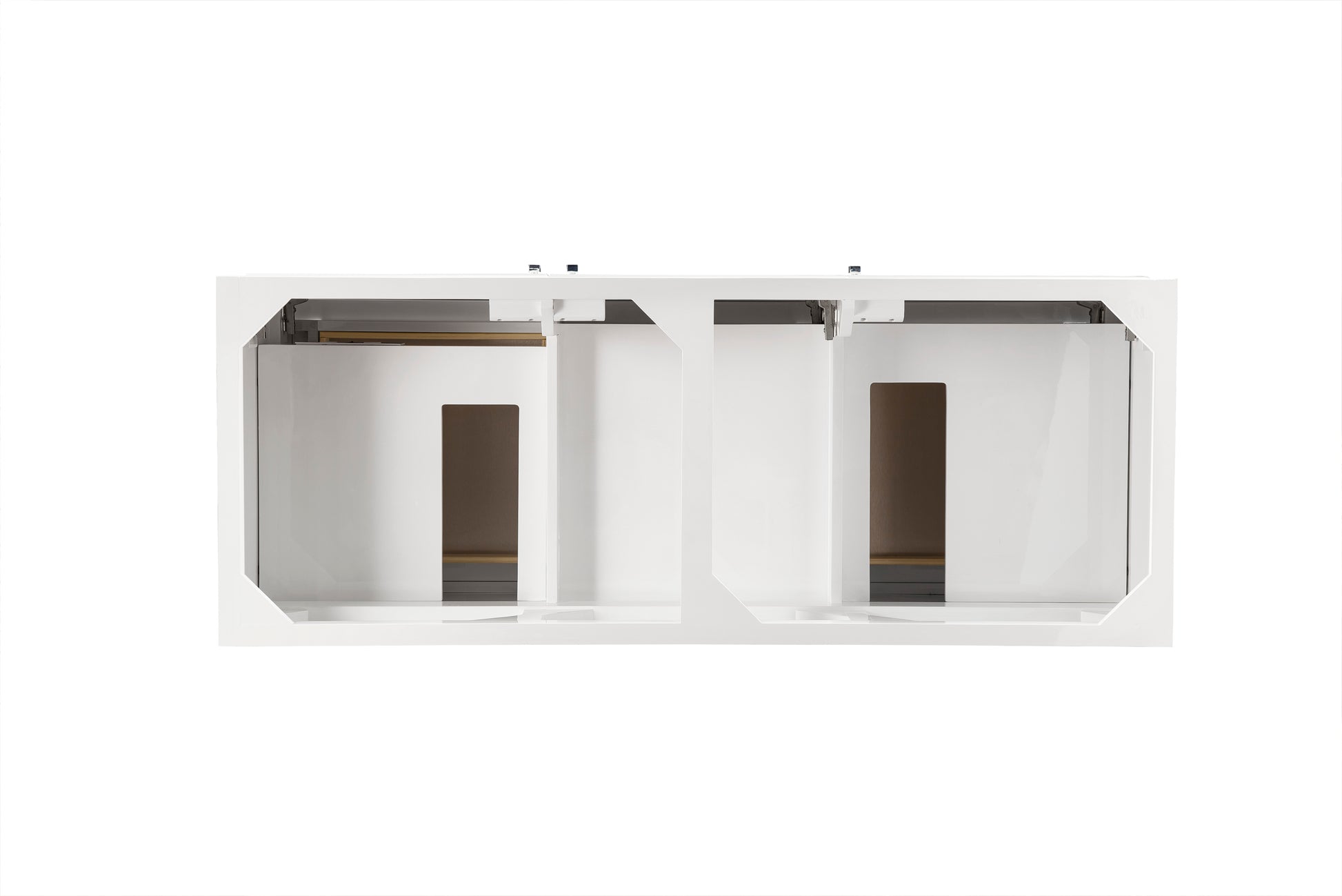 Bathroom Vanities Outlet Atlanta Renovate for LessAthens 60" Double Vanity Cabinet, Glossy White
