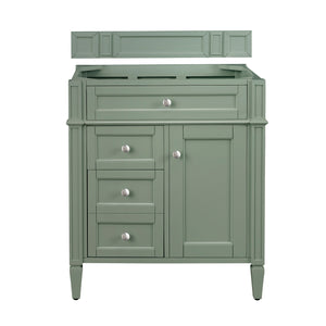 Brittany 30" Single Vanity, Smokey Celadon James Martin Vanities