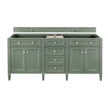 Load image into Gallery viewer, Brittany 72&quot; Double Vanity, Smokey Celadon James Martin Vanities