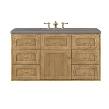 Load image into Gallery viewer, Laurent 48&quot; Single Vanity, Light Natural Oak w/ 3CM Grey Expo Top James Martin Vanities