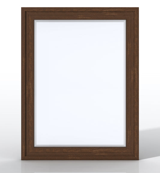 Bathroom Vanities Outlet Atlanta Renovate for LessAddison 30" Rectangular Mirror, Mid Century Acacia