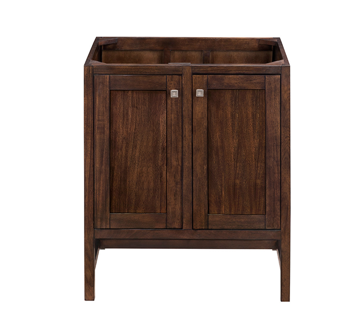 Addison 30" Single Vanity Cabinet (w/Doors), Mid Century Acacia James Martin