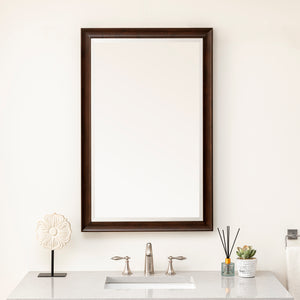 Glenbrooke 26" Mirror, Burnished Mahogany James Martin Vanities