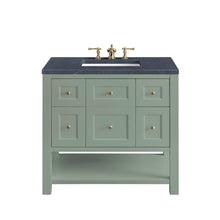 Load image into Gallery viewer, Breckenridge 36&quot; Single Vanity, Smokey Celadon w/ 3CM Charcoal Soapstone Top James Martin Vanities