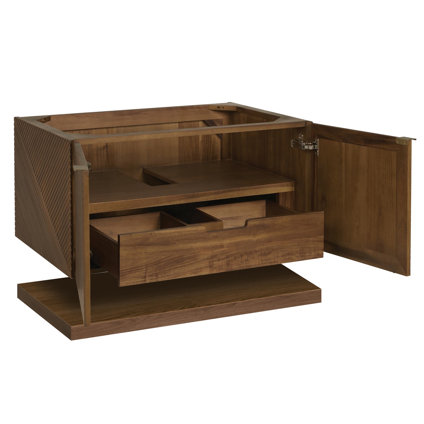 Marcello 36" Single Vanity, Chestnut James Martin Vanities