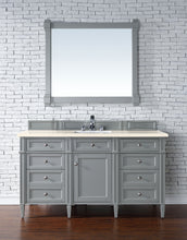 Load image into Gallery viewer, Brittany 60&quot; Urban Gray Single Vanity w/ 3 CM Eternal Marfil Quartz Top James Martin Vanities