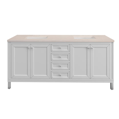 Bathroom Vanities Outlet Atlanta Renovate for LessPart: Chicago Knobs and Legs Set for V72"  in Brushed Nickel