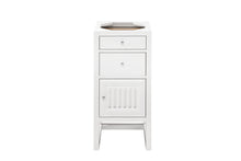 Load image into Gallery viewer, Athens 15&quot; Cabinet w/ Drawers &amp; Door, Glossy White James Martin Vanities