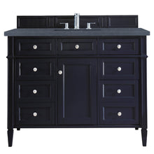 Load image into Gallery viewer, Brittany 48&quot; Victory Blue Single Vanity w/ 3 CM Charcoal Soapstone Quartz Top James Martin Vanities