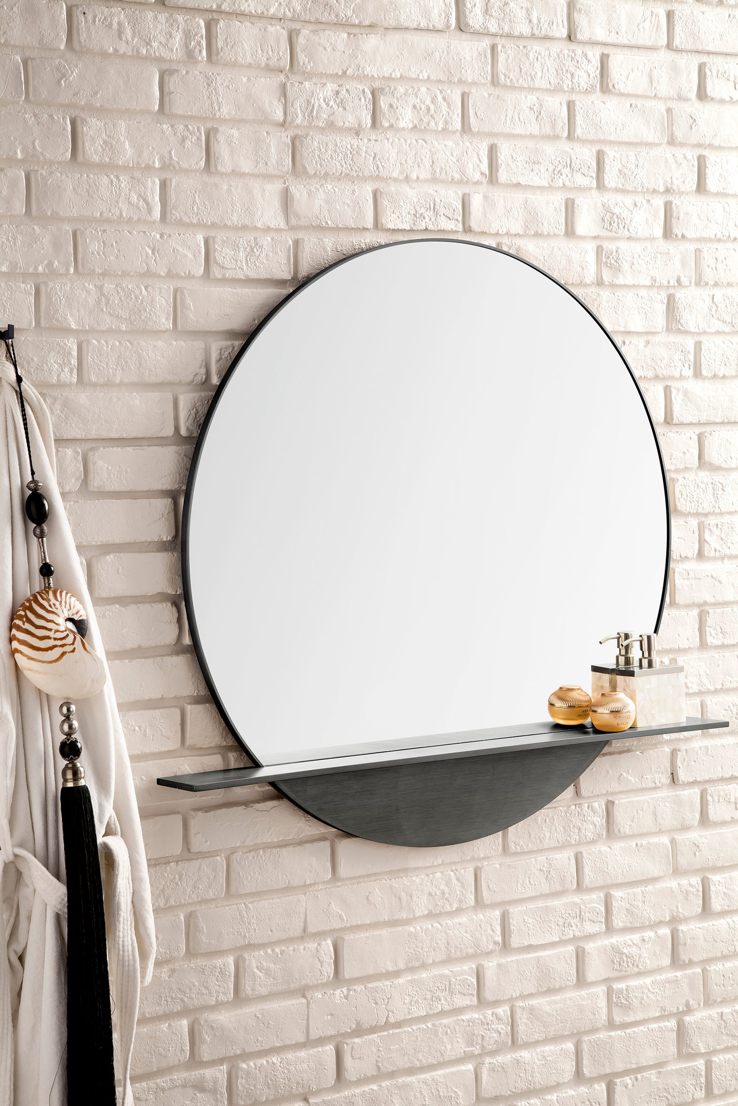 Platform 36" Mirror, Modern Iron James Martin Vanities